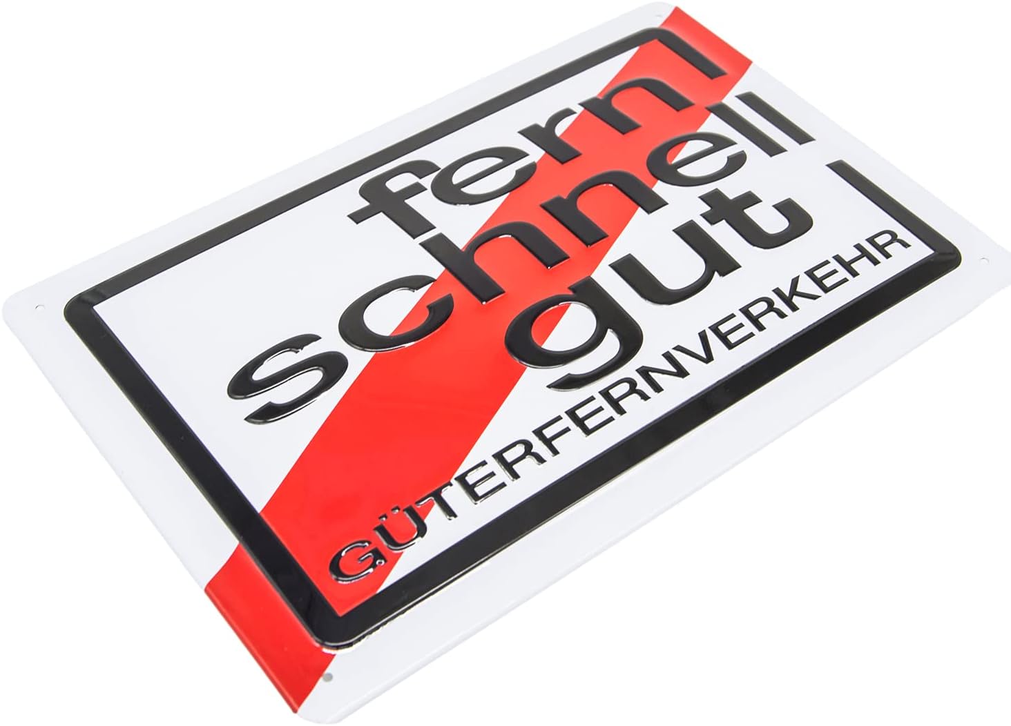 Fern schnell gut Blechschild - Schildliebe