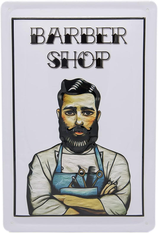 Barber Shop Blechschild - Schildliebe