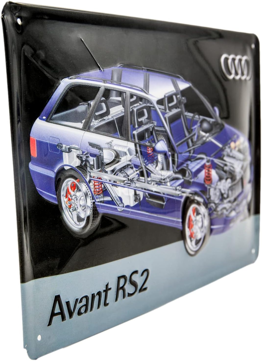 Audi Arvant RS2 Blechschild - Schildliebe