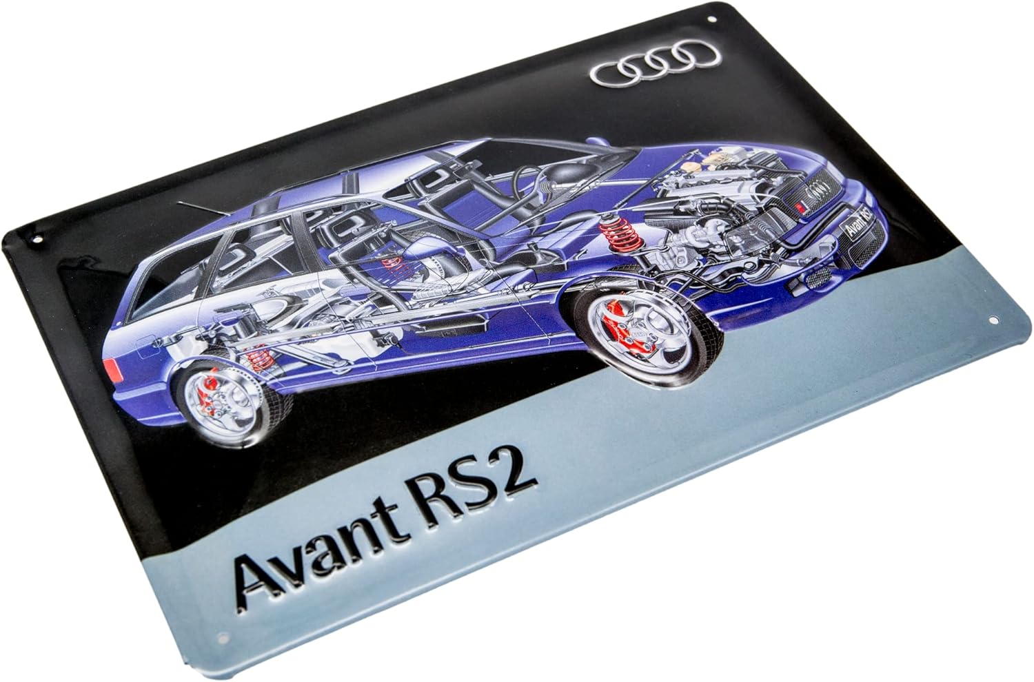 Audi Arvant RS2 Blechschild - Schildliebe