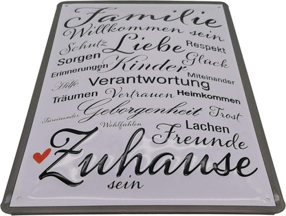 Familie Blechschild - Schildliebe