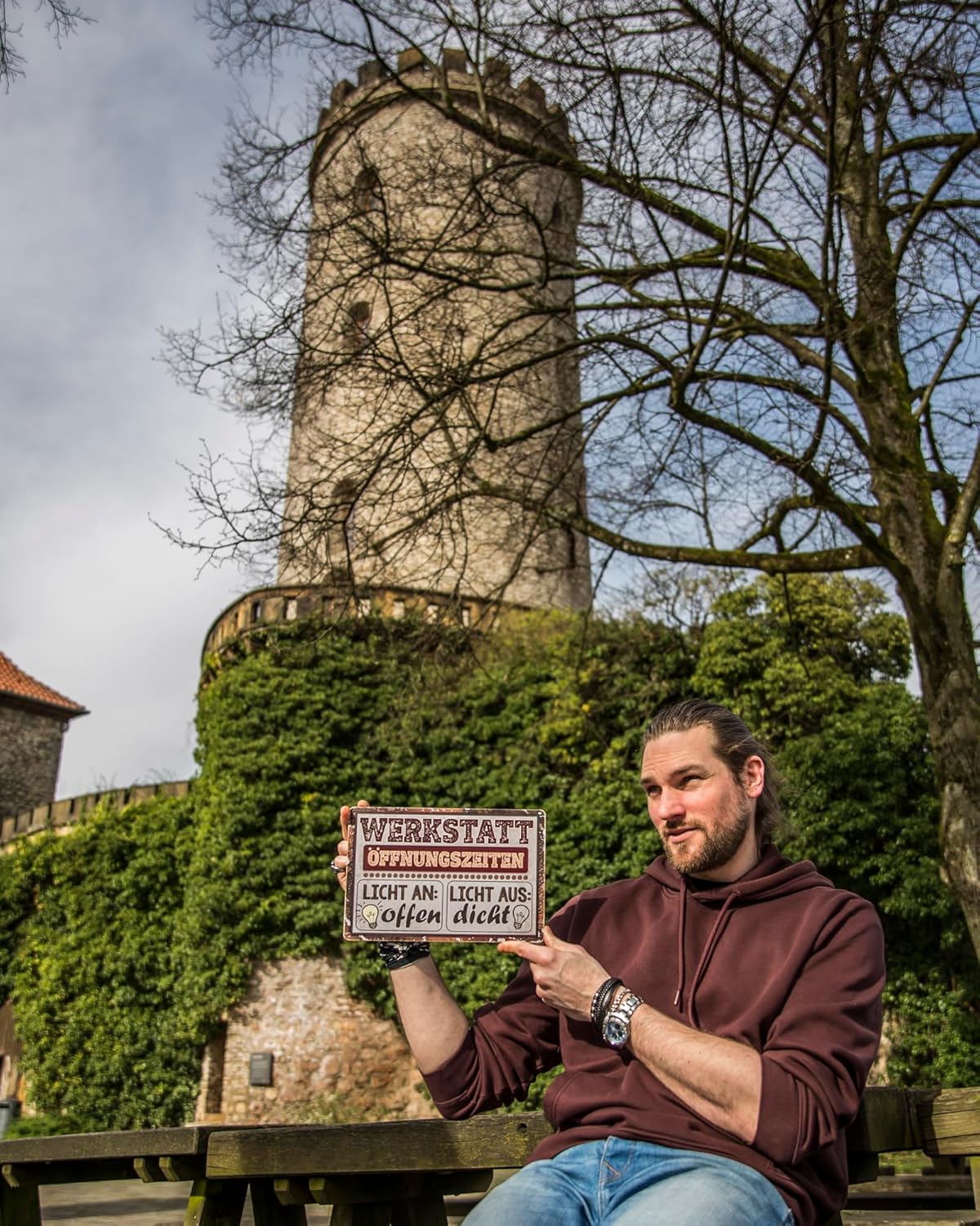 Werkstatt Öffnungszeiten 2 - Schildliebe
