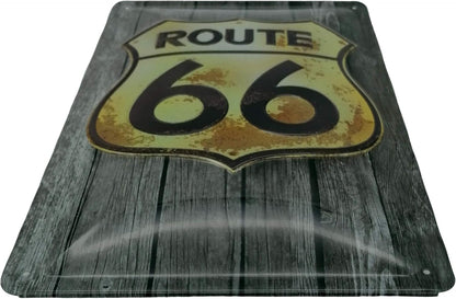 Route 66 Blechschild - Schildliebe